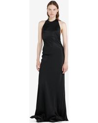 N°21 - Lace-trim Halterneck Dress - Lyst