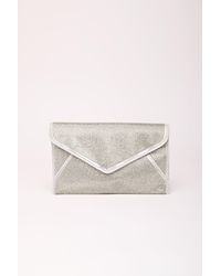 NUNA LIE - Pochette Con Decorazione Strass Taglia - Lyst