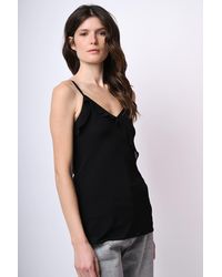 NUNA LIE - Top Con Volants - Lyst