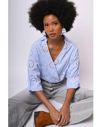 NUNA LIE - Camicia Crop - Lyst