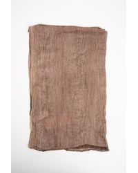 NUNA LIE - Sciarpa Basic Marrone Taglia - Lyst