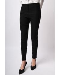 NUNA LIE - Pantaloni Slim-Fit Misto Viscosa - Lyst