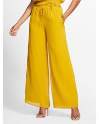 New York & Company Palazzo Pant - Gabrielle Union Collection - Yellow