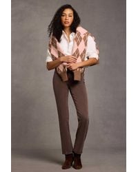 NYDJ - Marilyn Straight Jeans In Retro Espresso - Lyst