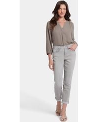 NYDJ - Margot Girlfriend Jeans In Grenada Mist - Lyst