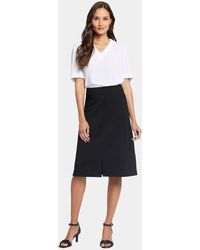 NYDJ - A-line Skirt In Black - Lyst