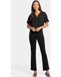 NYDJ - Barbara Bootcut Jeans In Black - Lyst