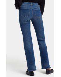 NYDJ - Ava Flared Jeans In Lake Notre-dame - Lyst