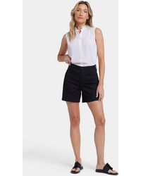NYDJ - Berkyn Relaxed Shorts In Black - Lyst