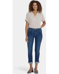 NYDJ - Margot Girlfriend Jeans In Vintage Lapis - Lyst
