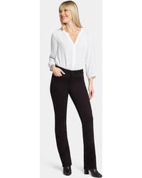 NYDJ - Barbara Bootcut Jeans In Black - Lyst