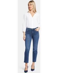 NYDJ - Stella Tapered Ankle Jeans In Rendezvous - Lyst