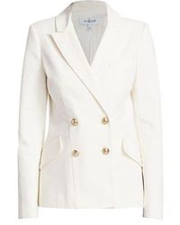 derek lam 10 crosby white coat