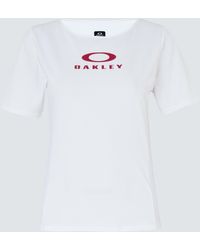 Oakley Ellipse Color Block Short Sleeve - Weiß