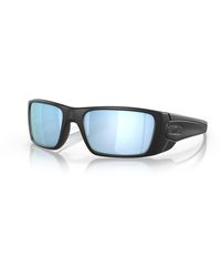 Oakley - Mod. 9013 Sun Frogskins 24-420 55 Rectangular Sunglasses 55, Matte Carbon/black Iridium - Lyst