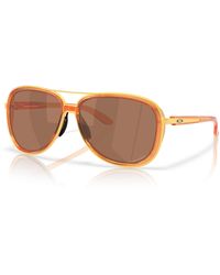 Oakley - Split Time Sunglasses - Color: Transparent Ginger - Lyst