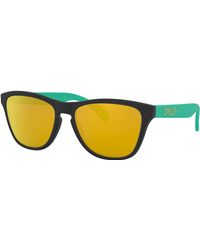 Oakley Matte Translucent Poseidon FrogskinsTM Xs (youth Fit) Sunglasses - Mehrfarbig