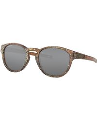 Oakley Splatter Dark Amber LatchTM Metallic Splatter Collection Sunglasses - Mettallic