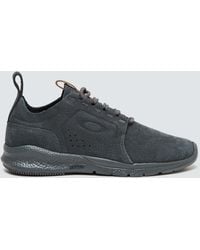 hugo boss trainers in leather and carbon fibre