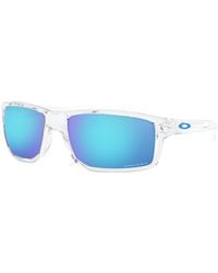 Oakley Polished Clear Gibston Sunglasses - Blau