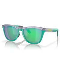 Oakley - Oo9284a Frogskins Range Low Bridge Fit Round Sunglasses - Lyst