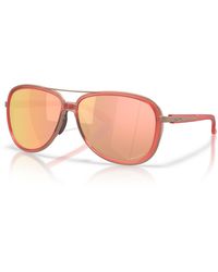 Oakley - Split Time Sunglasses - Color: Matte Translucent Peach - Lyst