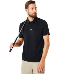 black oakley polo