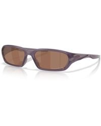 Oakley - Terraforma Obscura Collection Sunglasses - Color: Transparent Aubergine - Lyst