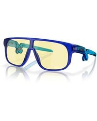 Oakley - Inverter (youth Fit) Gaming Collection Sunglasses - Color: Blue - Lyst