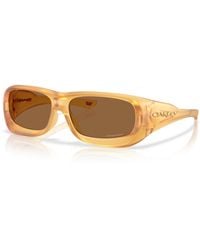 Oakley - De Soto Polaris Collection Sunglasses - Color: Matte Transparent Light Curry - Lyst