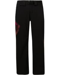 Damen Bekleidung Hosen und Chinos Hose mit gerader Passform Oakley Synthetik Hourglass Softshell 3l 10k Pant in Schwarz 
