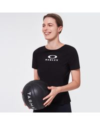Oakley Ellipse Color Block Short Sleeve - Schwarz