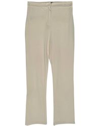 Max Mara - Preloved Leisure Straight-Leg Trousers - Lyst