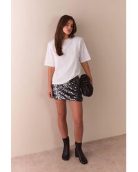 Warehouse - Multi Sequin Mini Skirt - Lyst