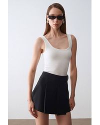 Dilvin - Slim Fit Sleeveless Jersey Cami Blouse - Lyst