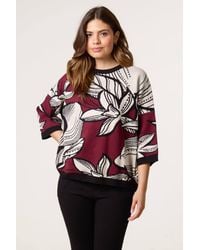 Blue Vanilla - Long Sleeve Slip On Round Neck Jumper - Lyst
