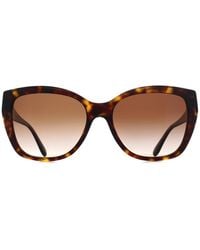 Emporio Armani - Cat Eye Sunglass Shiny Havana Gradient Ea4198 - Lyst