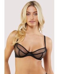 Playful Promises - Grace Supportive 'Plunge Net Bra' - Lyst