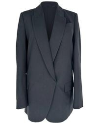 Brunello Cucinelli - Preloved Single-Breasted Blazer Wool - Lyst