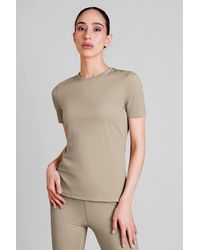 Enorsia - Slim Fit Moisture Wicking Active T-Shirt - Lyst
