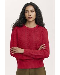 Finery London - Valerie Round Neck Knitted Sweater - Lyst