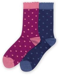 Kite - Tonal Spot Socks - Lyst