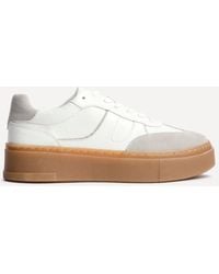 Linzi - Kaia & Faux Leather Trainers - Lyst