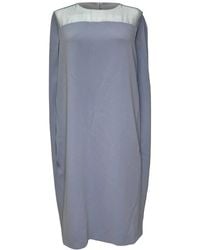 Max Mara - Preloved Sospiro Cape Shift Dress - Lyst