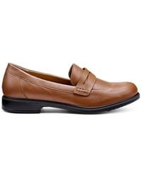 Hotter - Wide Fit 'Dorset' Loafers - Lyst