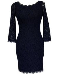 Diane von Furstenberg - Preloved Sheath Lace Dress - Lyst