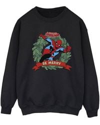 Marvel - Be Merry Sweatshirt - Lyst