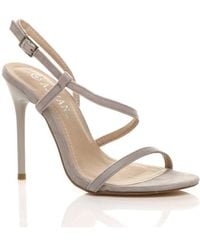 AJVANI - High Heel Party Barely There Sandals - Lyst
