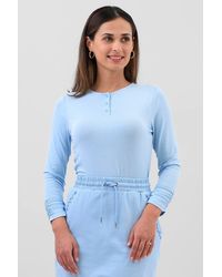 Enorsia - Hanely Crew Neck T-Shirt - Lyst