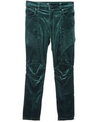 Balmain - Preloved Slim Fit Trousers Velvet - Lyst